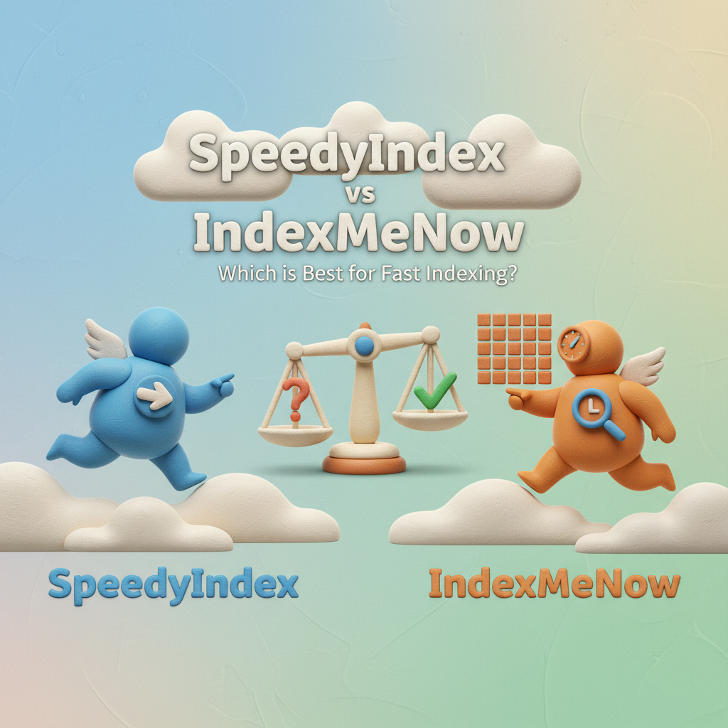 Illustration: SpeedyIndex vs IndexMeNow: Which is Best for Fast Indexing?